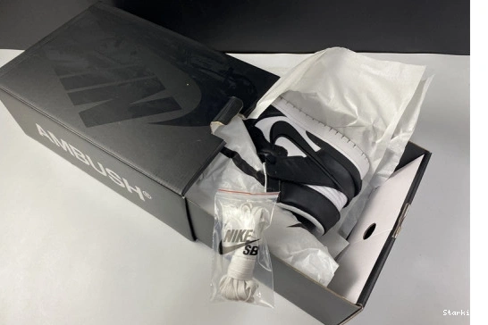 Black Nike Ambush White CU7544-001 High Dunk 0826